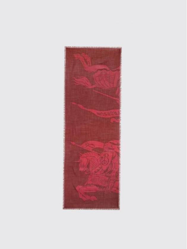 Muffler Scarf 8099093 Red - BURBERRY - BALAAN 1