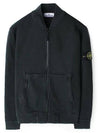 Stone Island logo patch zip up jacket - STONE ISLAND - BALAAN 2