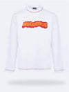 Le Logo Print Long Sleeve T-shirt White - JACQUEMUS - BALAAN 2