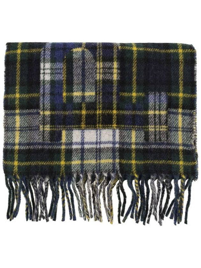 Wool blend check scarf - POLO RALPH LAUREN - BALAAN 2