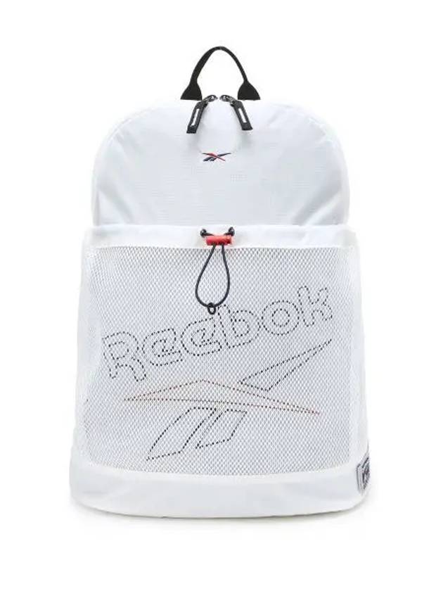 Mesh Pocket String Backpack White - REEBOK - BALAAN 1