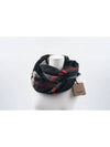 Check Wool Silk Scarf Black - BURBERRY - BALAAN 2