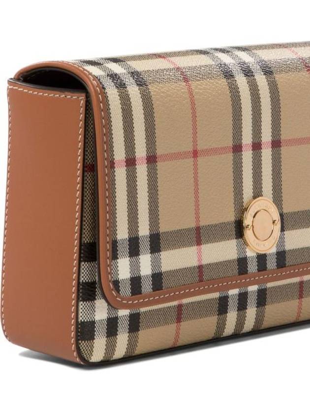 Check Cross Bag Beige - BURBERRY - BALAAN 5