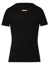 Fancy Rib Short Sleeve T-Shirt Black - MAISON MARGIELA - BALAAN 2