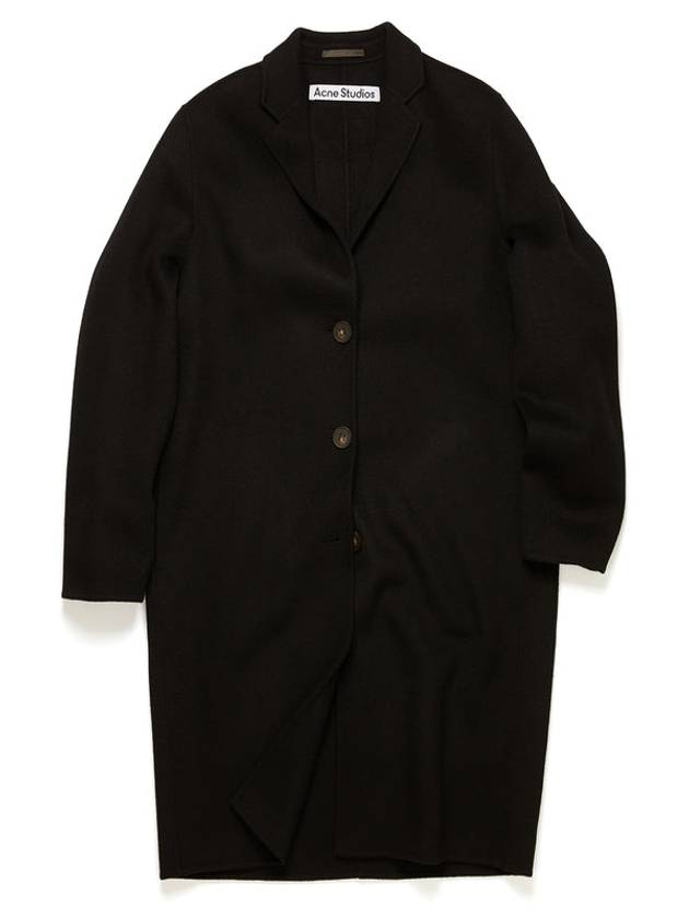 Wool Single Coat Black - ACNE STUDIOS - BALAAN 2