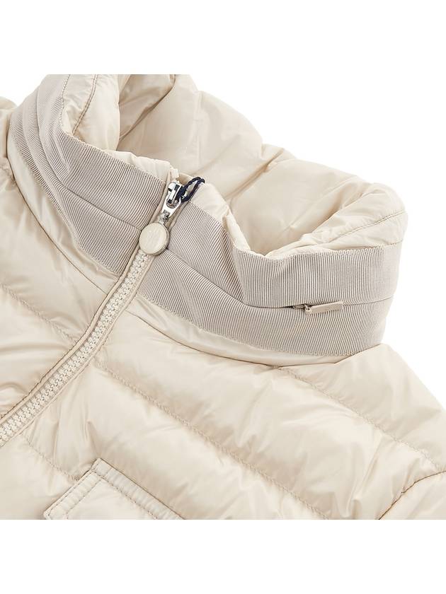 Madine Short Down Jacket Padded Light Beige - MONCLER - BALAAN 9