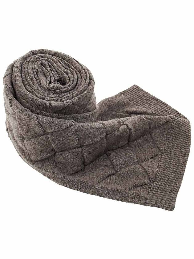 Intrecciato Wool Muffler Riverbed - BOTTEGA VENETA - BALAAN 11