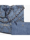 Denim chain 22 bag medium medium stitch AS3261 - CHANEL - BALAAN 8