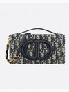 CD Signature Jacquard Mini Bag Blue - DIOR - BALAAN 2