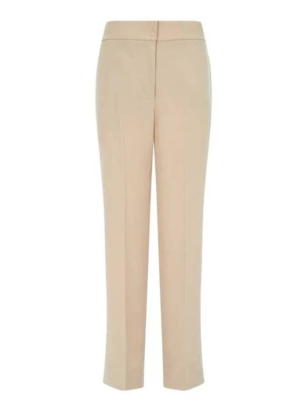 ARMANI 30 9 29 Women s Criss Detail Two Button Pants Beige - EMPORIO ARMANI - BALAAN 1