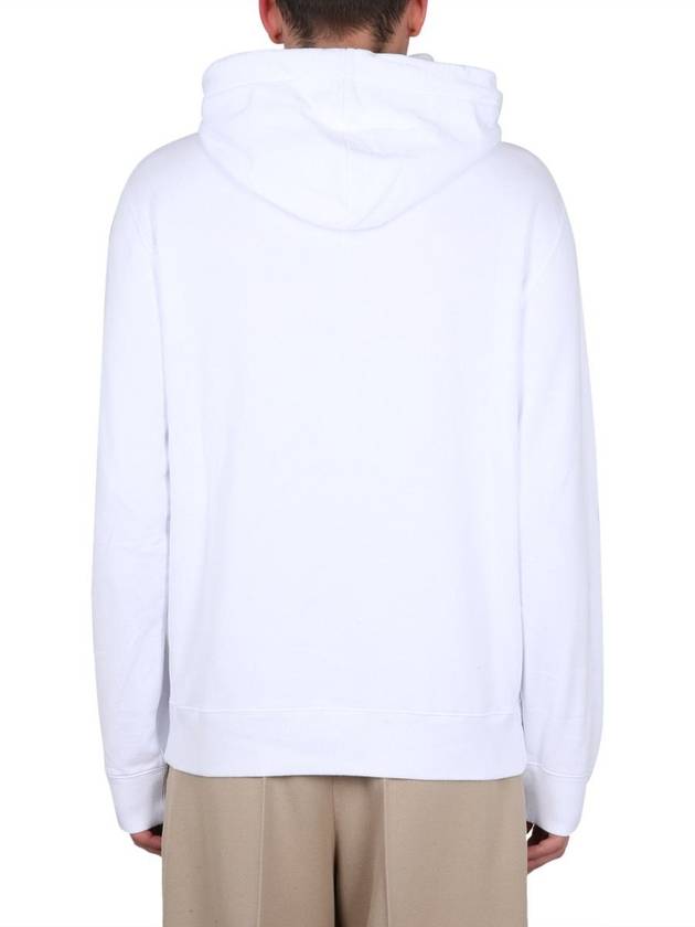 Hooded Sweatshirt RMHO0001J199P23 0140 OPTIC WHITE GREEN - LANVIN - BALAAN 4