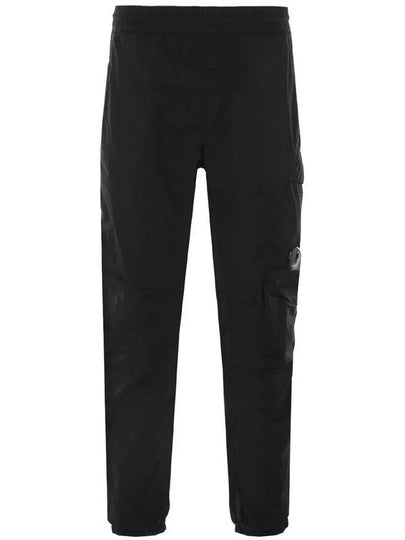 Lens Wappen Technical Cargo Track Pants Black - CP COMPANY - BALAAN 2