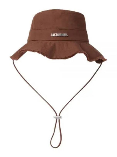 Le Bob Artichaut Cotton Bucket Hat Brown - JACQUEMUS - BALAAN 2