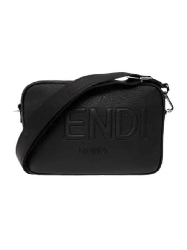 Logo Camera Cross Bag Black - FENDI - BALAAN 2