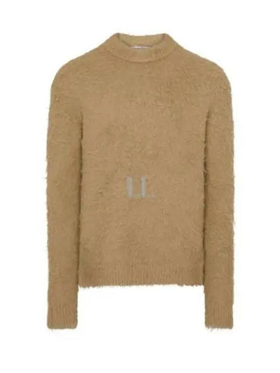 Mohair Wool Jumper Knit Top Beige - ACNE STUDIOS - BALAAN 2