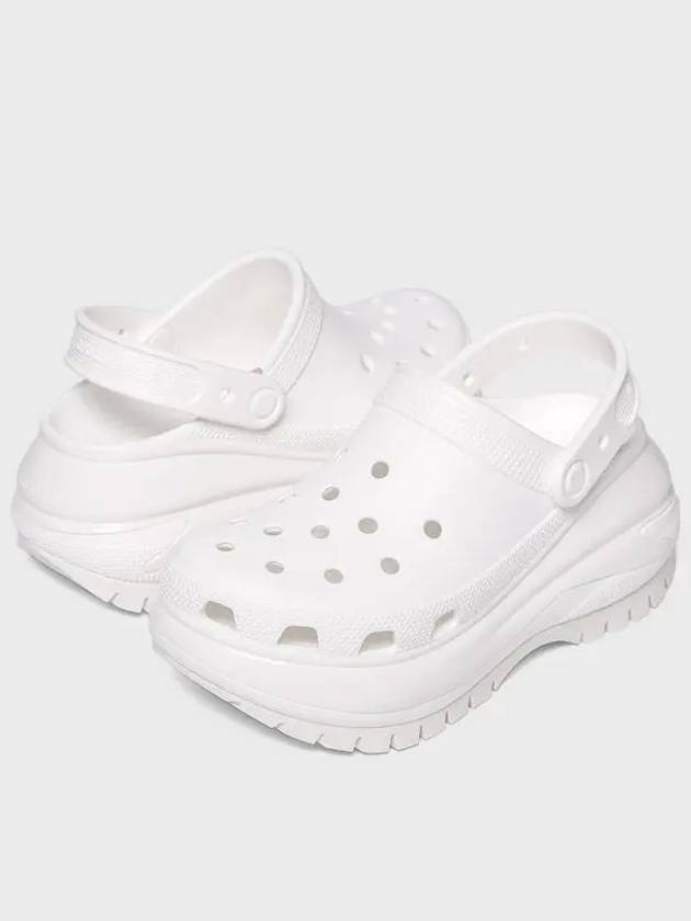 Mega Crush Clog Sandals White - CROCS - BALAAN 3