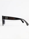 Eyewear Butterfly Heart Logo Sunglasses Black Grey - CHANEL - BALAAN 4