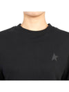 Star Logo Sweatshirt Black - GOLDEN GOOSE - BALAAN 7