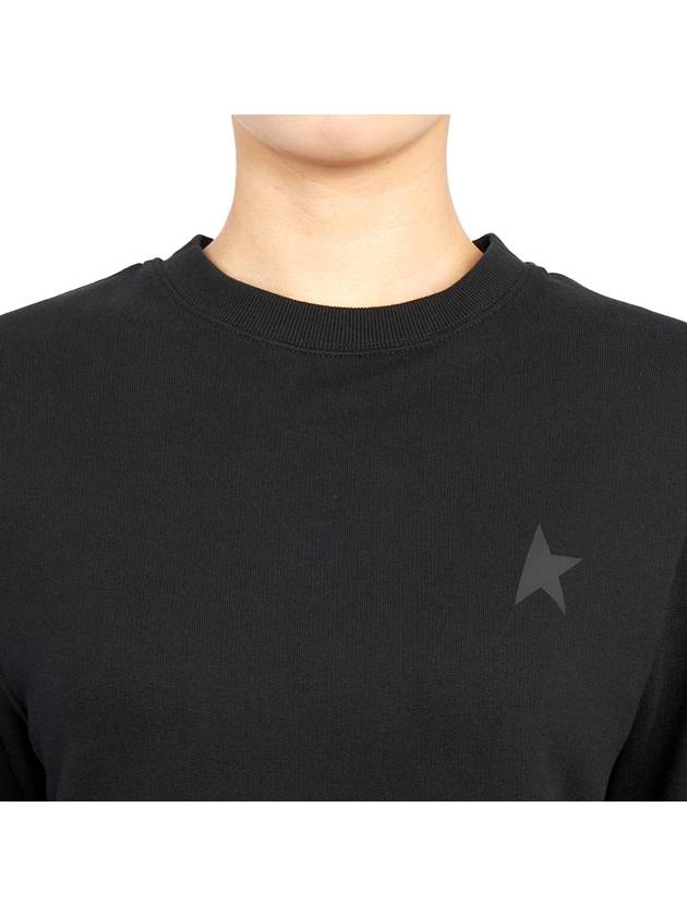 Star Logo Sweatshirt Black - GOLDEN GOOSE - BALAAN 7