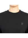 Star Logo Sweatshirt Black - GOLDEN GOOSE - BALAAN 9