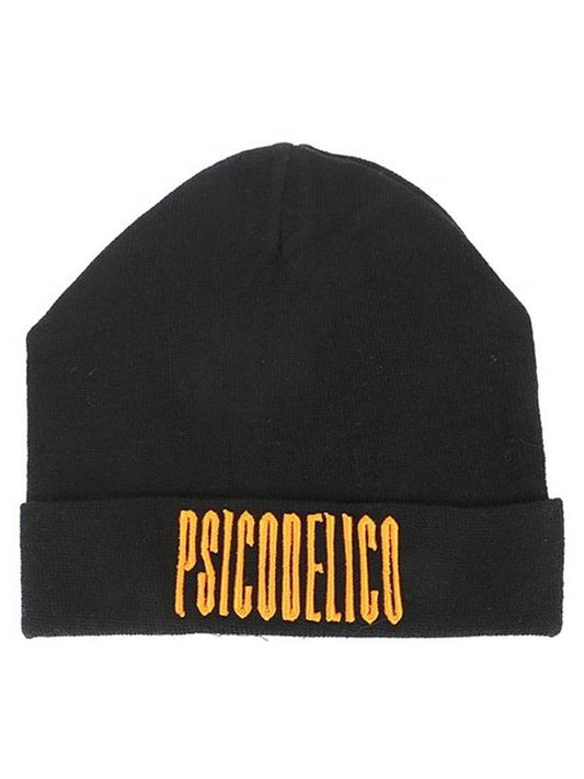 5168 1018 Ranaul Black Beanie - MARCELO BURLON - BALAAN 1