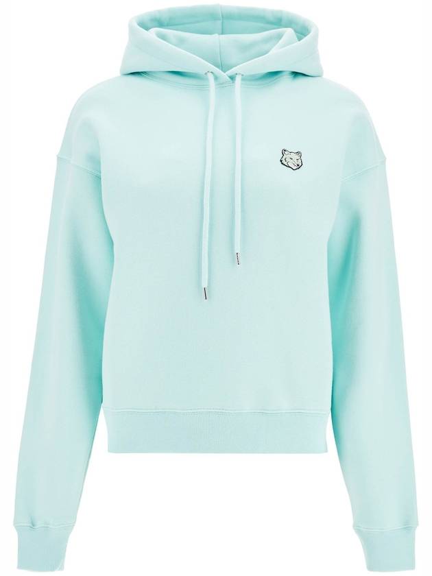 Bold Fox Head Patch Comfort Hoodie Peppermint - MAISON KITSUNE - BALAAN 2