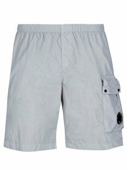 Lens Wappen Nylon Swim Shorts Grey - CP COMPANY - BALAAN 2