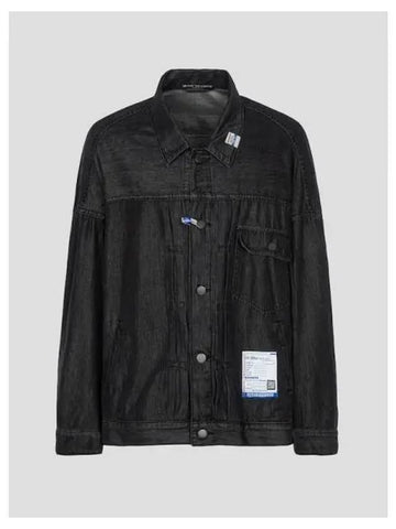 Men s cotton t shirtnel denim jacket black domestic product GM0024041204844 - MIHARA YASUHIRO - BALAAN 1