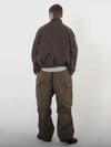 Padding Parachute Cargo Pants Brown - CHANCE'S NOI - BALAAN 5