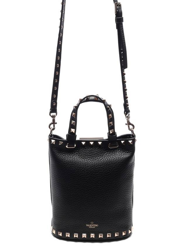 Women's Rockstud Tote Shoulder Bag - VALENTINO - BALAAN 4