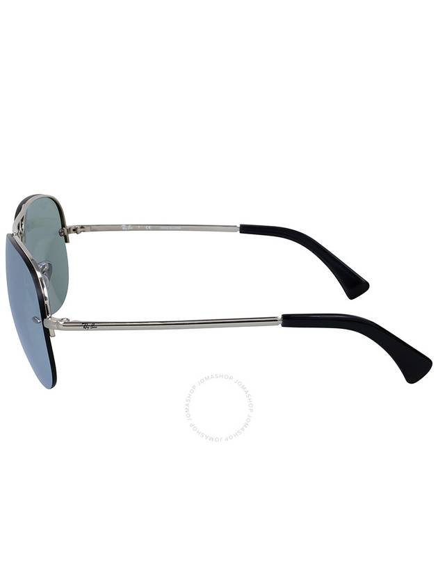 Ray Ban Silver Mirror Aviator Unisex Sunglasses RB3449 003/30 59 - RAY-BAN - BALAAN 3