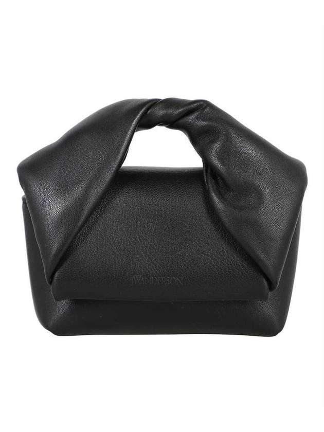 Nano Twister Leather Tote Bag Black - JW ANDERSON - BALAAN 1