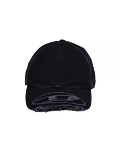 C-Jarl Embroidered Peak Ball Cap Black - DIESEL - BALAAN 2