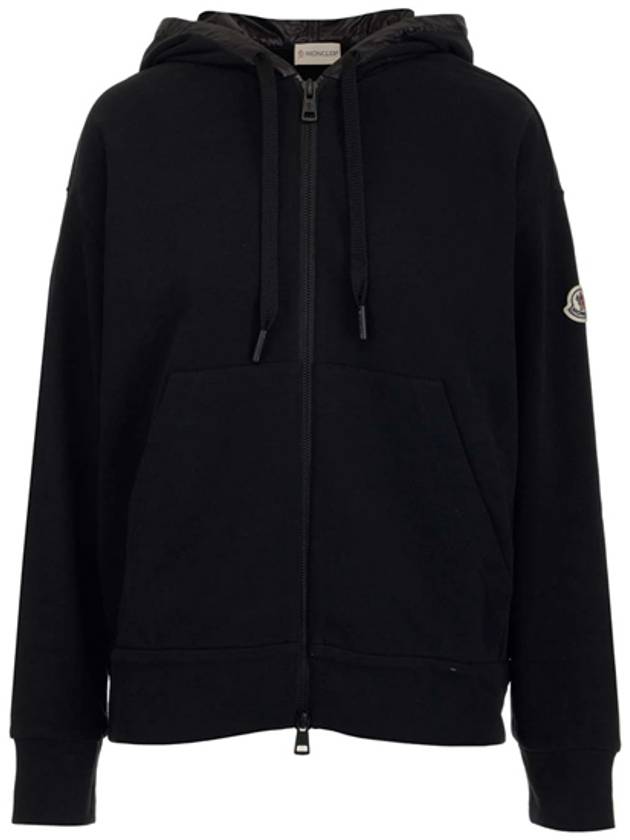 Born to Protect Zip Up Hoodie Black - MONCLER - BALAAN 2