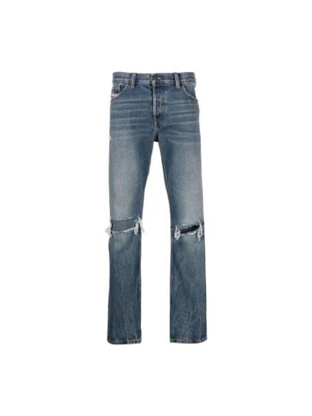 1995 Distressed Straight Jeans Medium Blue - DIESEL - BALAAN 2