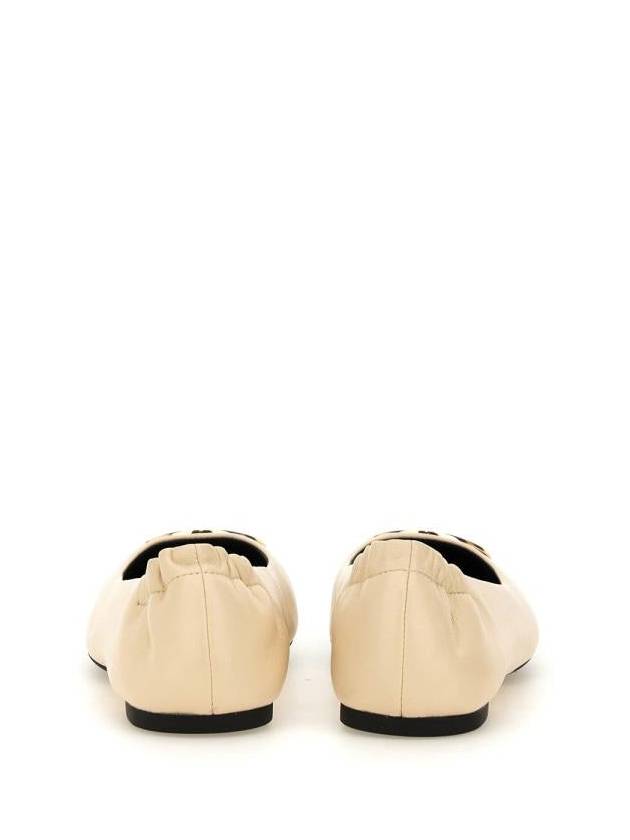 Claire Ballerina Flat Cream - TORY BURCH - BALAAN 4