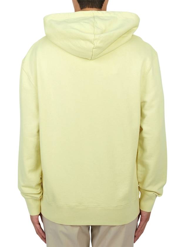 Fox Head Patch Regular Hoodie Chalk Yellow - MAISON KITSUNE - BALAAN 4