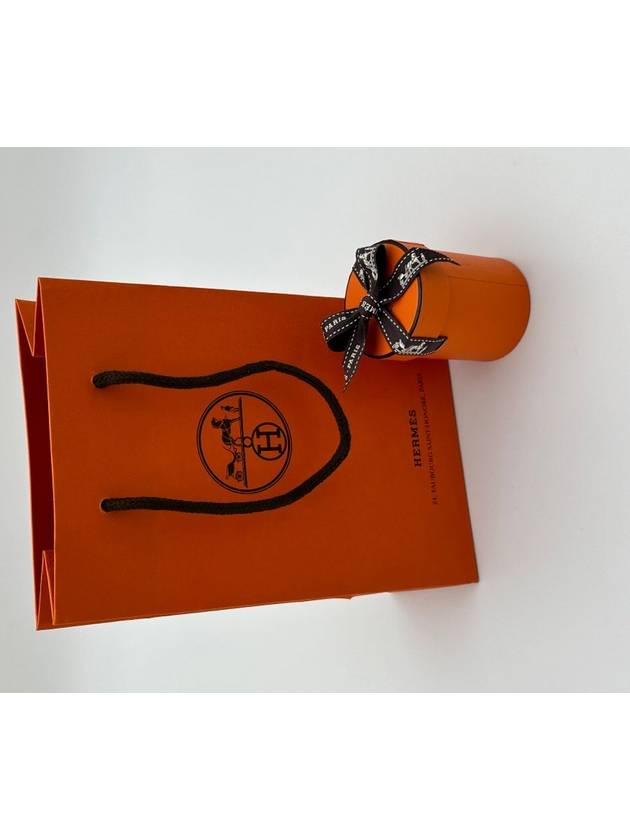 Story Twilly Silk Scarf Orange - HERMES - BALAAN 7