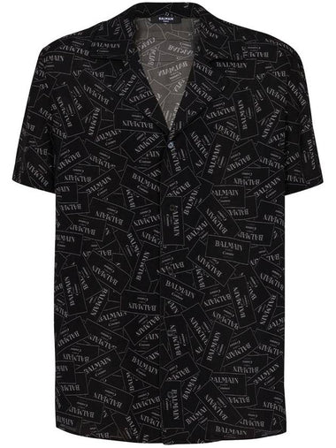 Balmain Shirt With Print - BALMAIN - BALAAN 1