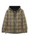 Reversible Vintage Check Hooded Jacket Archive Beige - BURBERRY - BALAAN 3