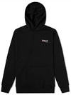 Men's Embroidered Logo Hoodie Black - BALENCIAGA - BALAAN 1