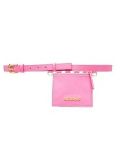 La Ceinture Anellu Pouch Belt Pink - JACQUEMUS - BALAAN 2