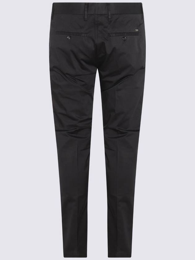 23 fw Black Cotton Blend Pants 8N1P151NJ7Z0999 B0480548822 - EMPORIO ARMANI - BALAAN 3