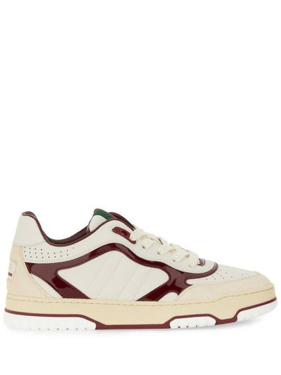 Women's Reweb Low Top Sneakers White - GUCCI - BALAAN 2