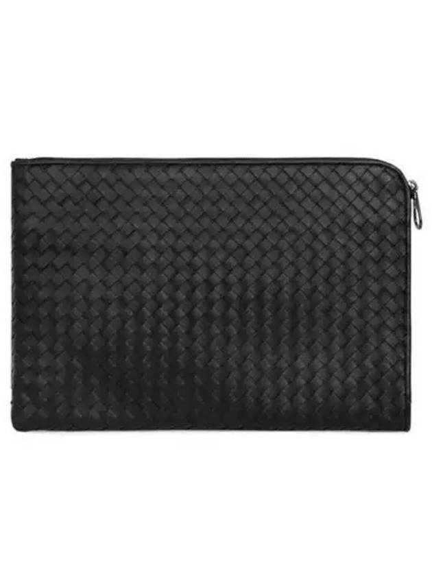 Men s Intreccia Todo Document Case Clutch Bag 271863 - BOTTEGA VENETA - BALAAN 1