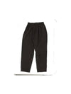 Silk Blend Tapered Straight Pants Brown - LEMAIRE - BALAAN 3