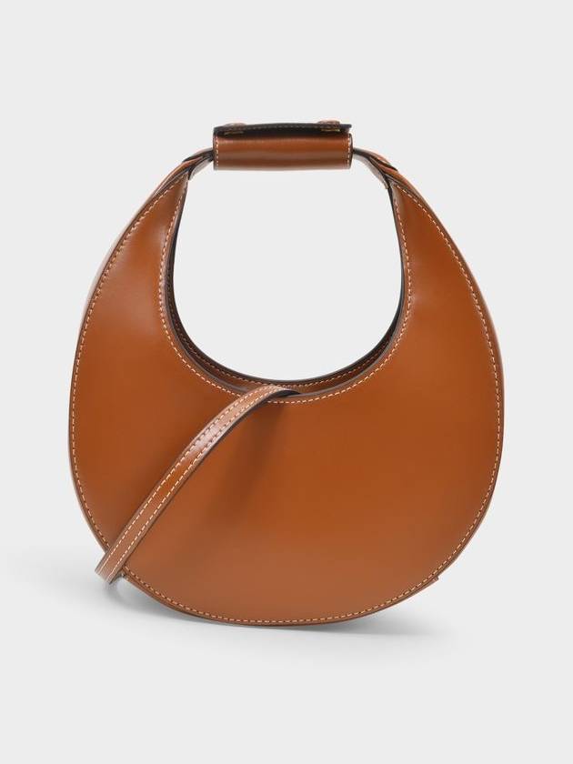 Mini Moon  Handbag - Staud - Tan - Leather - STAUD - BALAAN 3