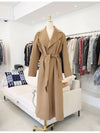 Labro Cashmere Coat Tobacco 40 - MAX MARA - BALAAN 1