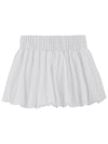 balloon mini skirt white - MSKN2ND - BALAAN 2