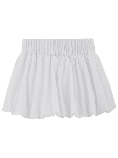 balloon mini skirt white - MSKN2ND - BALAAN 2